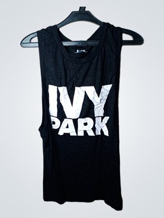 IVY PARK Schwarzes Tanktop