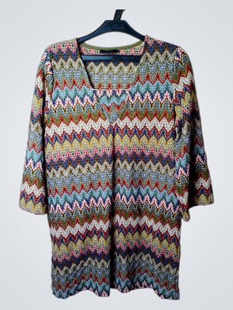 LINDEX Zig Zag Pattern Kleid