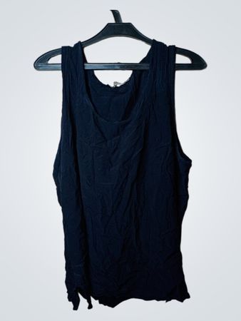 Baby-Bauchfreies schwarzes Tanktop