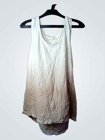 Damen-Ombre-Tanktop mit Pailletten