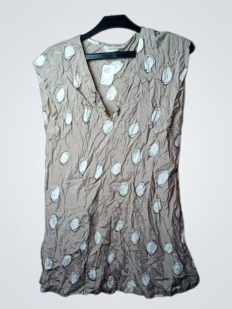 MASAI ärmelloses V-Ausschnitt Top mit Polka-Dots
