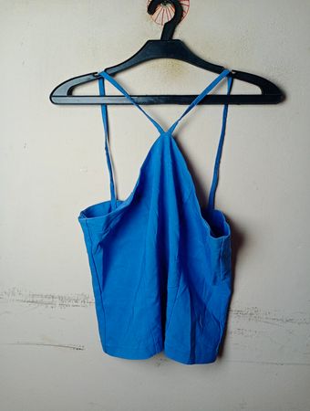 Blaues Tanktop