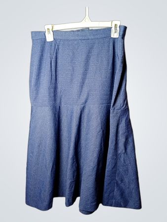 Blauer Jeansrock