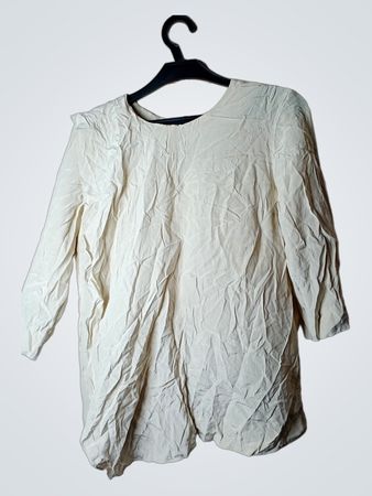 COS Cream Langärmeliges Top