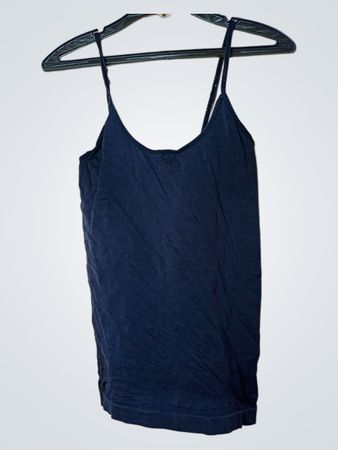 Navyblaues Spaghettiträger-Top