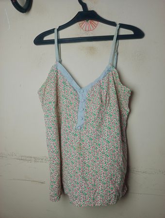 Floral-Print-Spaghettitop