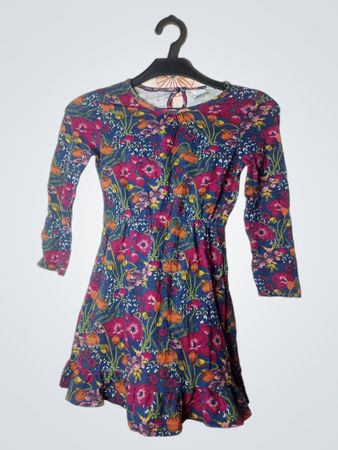 Manguun Mini-Blumenkleid