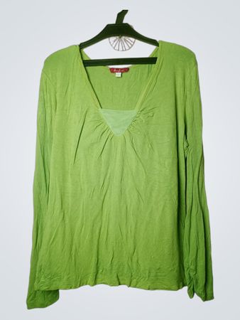 Diana Ferrari Damen Grün Langarmshirt Größe XXL