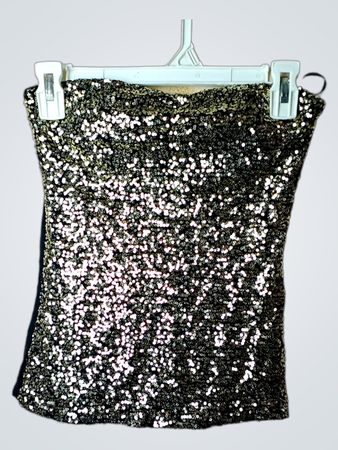 Tally Weijl Pailletten-Trägerloses Top