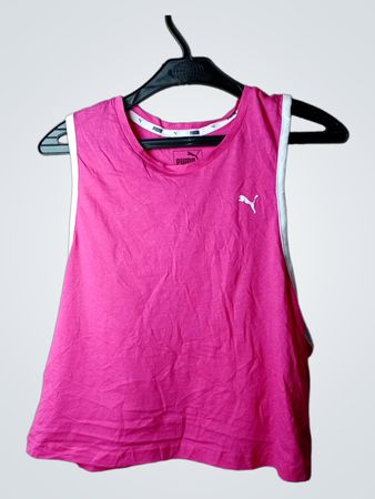 Puma Pink ärmelloses Tanktop