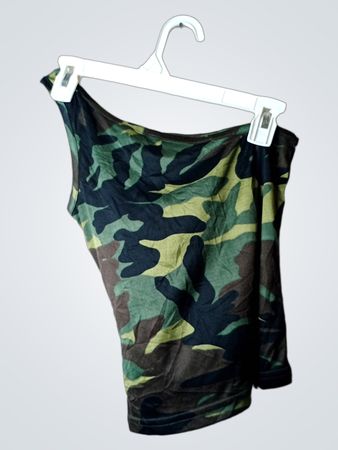 Blind Date Freizeit-Oberteil Tarnmuster Tanktop
