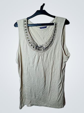 BIACCHINI Damen-Top mit Perlenverzierung