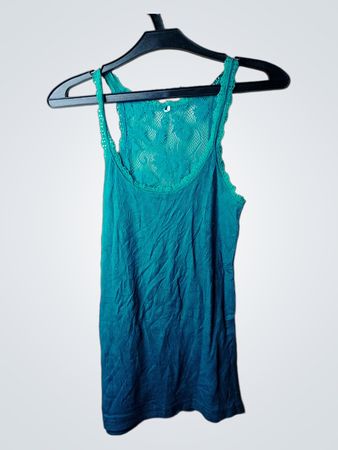 Ombre-Spitzen-Rücken Tanktop