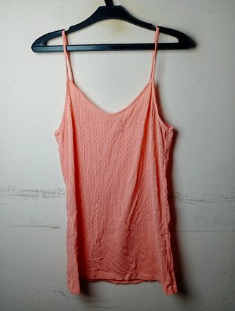 Pfirsich strukturiertes Camisole