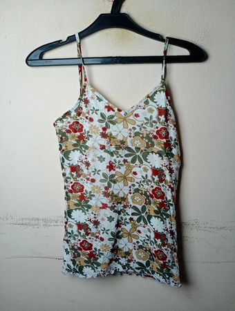 ZABAIONE Floral Print Cami Top