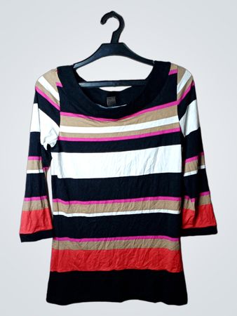 Gestreiftes Langarmshirt