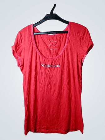 Morgan Essentials Rotes T‑Shirt