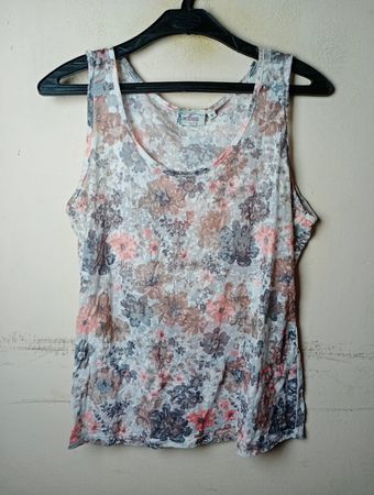 DESIGNER|S ärmelloses Top mit Blumenmuster