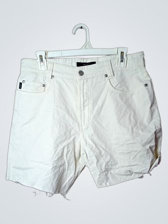 MAC White Denim Shorts