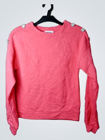 Cache Cache Crewneck Sweatshirt mit verzierten Schultern