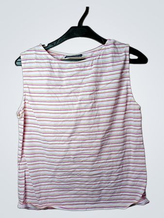 IHR 6. SENSE KLASSISCHER STIL BEI CBA Gestreiftes Tanktop