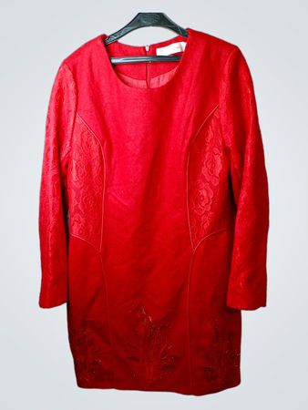 Aishangni Rotes Kleid