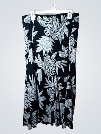Ungebrandeter Maxi-Rock mit Blumenmuster