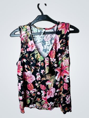 everme ärmelloses Top mit Blumenmuster