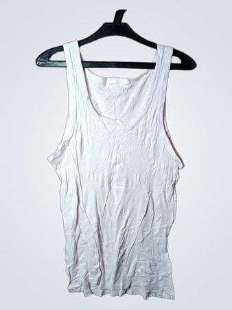Weißes Tanktop