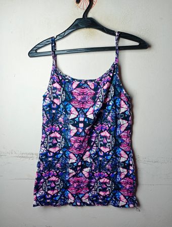TEZENIS Butterfly-Print-Trägertop