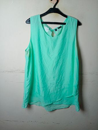 BODYFLIRT ärmelloses mintgrünes Top