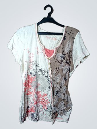 Travella di Veroni Damen T-Shirt mit Grafikdruck