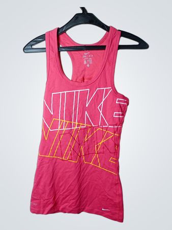 Nike Dri-Fit Pink Grafik-Tanktop