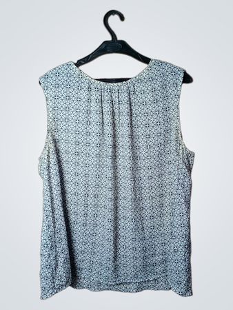 STOCKH LM ärmellose Bluse mit geometrischem Muster