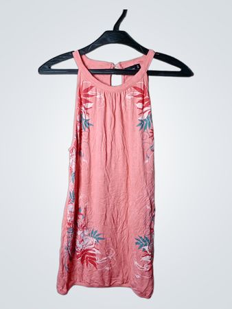 BODYFLIRT Coral Floral Print ärmelloses Tanktop