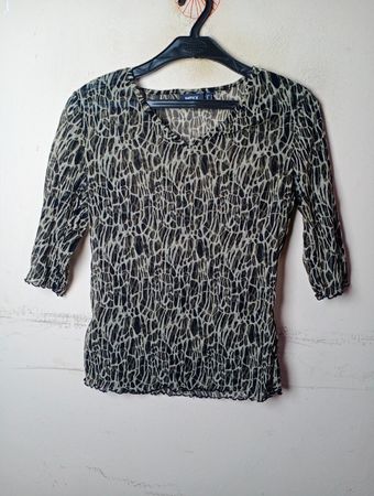 Mexx bedrucktes Mesh-Oberteil