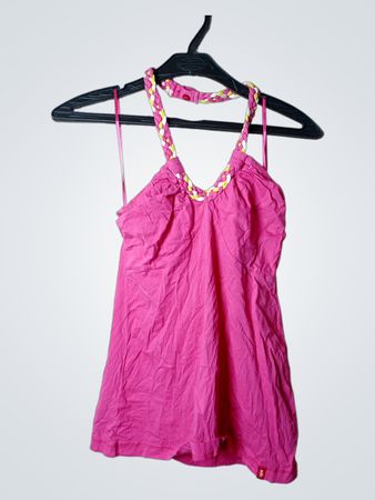 Pinkes Neckholder-Top