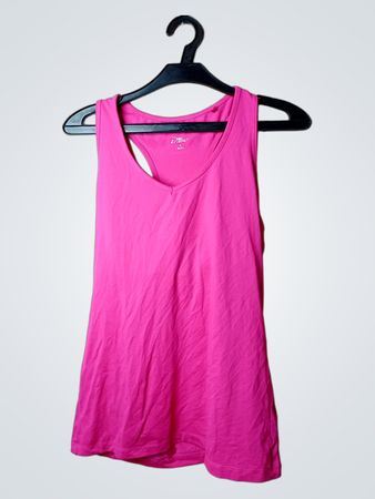 Crane Damen Racerback Tanktop in Pink, Größe S
