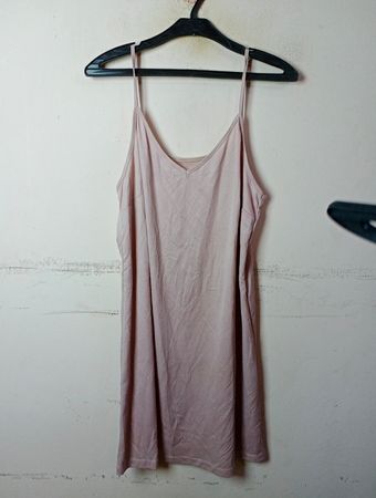 Vestido C&A Pink com Alças de Espaguete