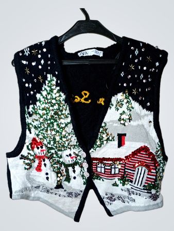 Zara Christmas Vest