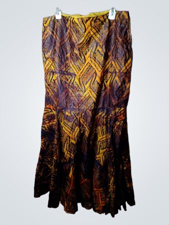 Maxi Dress with Geometric Print