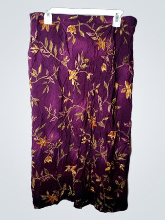 Jupe longue florale Jaclyn Smith