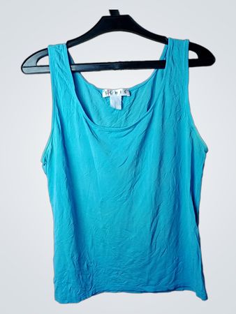 S. CHIC Blue Tank Top