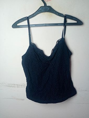 Clockhouse Black Lace Cami Top