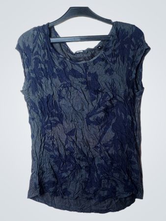 haut sans manches Opus à imprimé floral et boutons