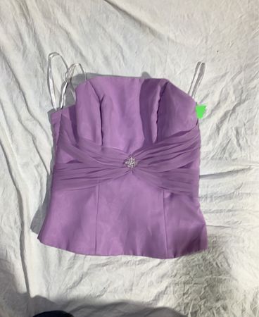 Mori Lee Lavender Bustier Top