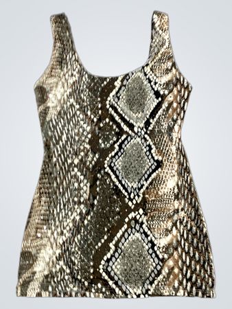 Eclipse Snake Print Tank Top