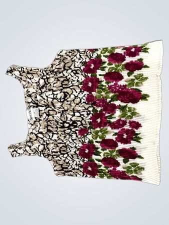 Blouse with Floral Pattern