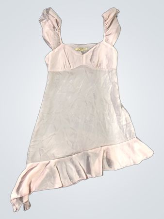Rewind Pink Ruffle Dress