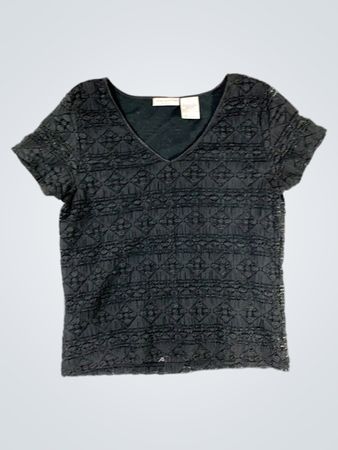 Black Lace Top